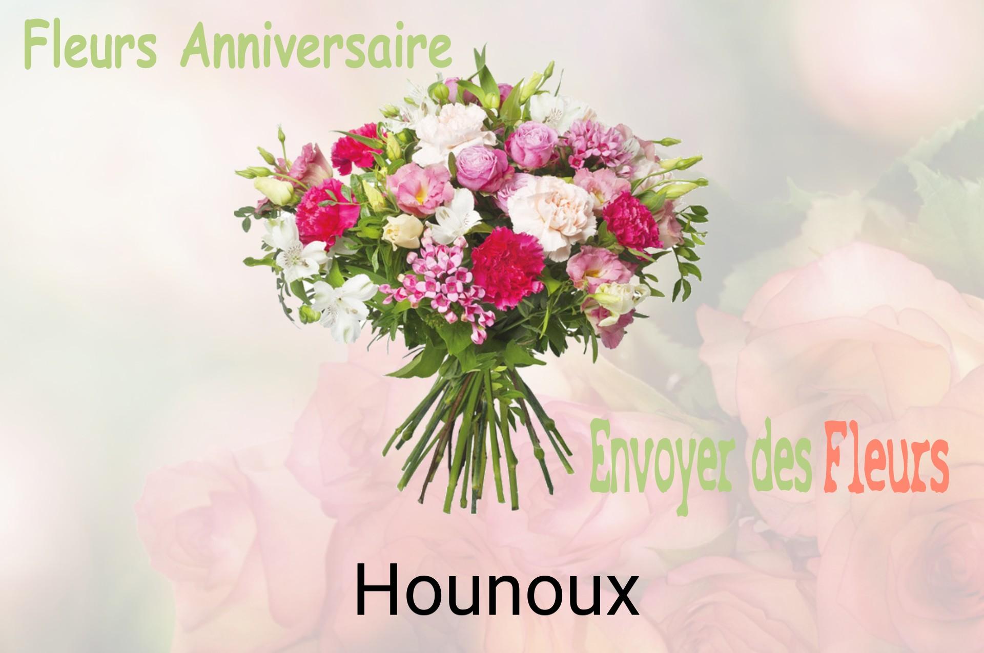 Bouquet de fleurs d’anniversaire livré à Hounoux